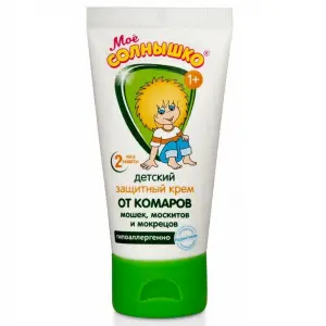 Купить Мое Солнышко 50 мл крем-репеллент от комаров детский защитный