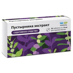 Купить: Пустырник Экстракт Реневал таб 14мг №50