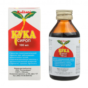 Купить: Кука 100 мл сироп от кашля