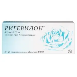 Купить Ригевидон 63 шт таблетки покрытые оболочкой