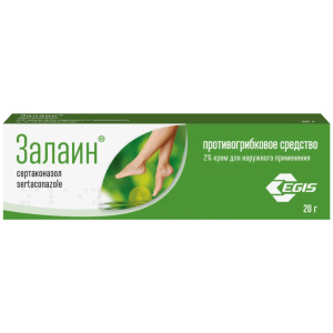 Купить: Залаин 2% 20 г крем для наружного применения