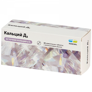 Купить: Кальций Д3 Реневал 60 шт таблетки