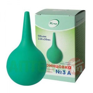 Купить: Спринцовка А-3 110 мл 1 шт с мягким наконечником