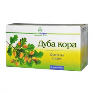 Купить: Дуб кора 1,5 г 20 шт фильтр-пакеты порошок