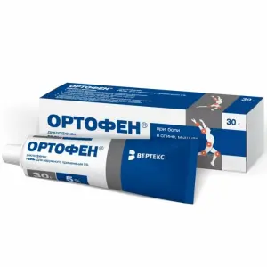 Купить Ортофен 5 % 30 г гель для наружного применения
