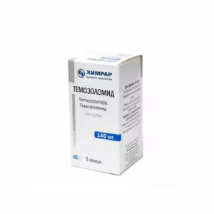 Купить: Темозоломид 140 мг 5 шт капсулы