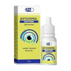 Купить: Дорзоламид-Оптик 20 мг/мл 5 мл капли глазные