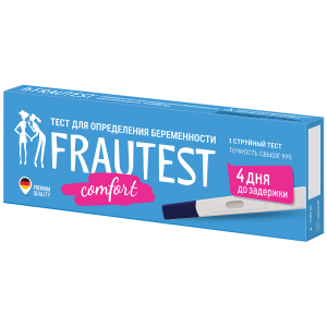 Купить: Frautest Comfort 1 шт тест для определения беременности