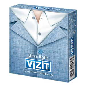 Купить: VIZIT Ultra light 3 шт презервативы ультра тонкие