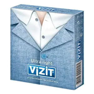 Купить VIZIT Ultra light 3 шт презервативы ультра тонкие