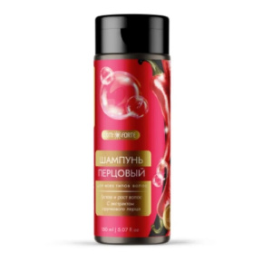 Купить: Comforte 150 мл шампунь перцовый для всех типов волос с экстрактом перца