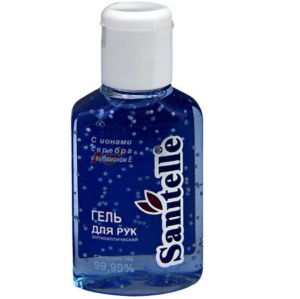 Купить: Sanitelle 50 мл гель для рук антисептический с витамином Е и ионами серебра