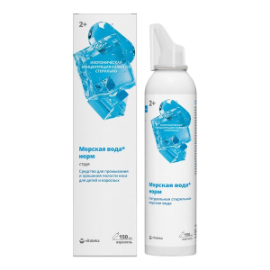 Купить: Vitateka Морская вода Норм 150 мл средство для промывания и орошения полости носа для детей от 2 лет и взрослых