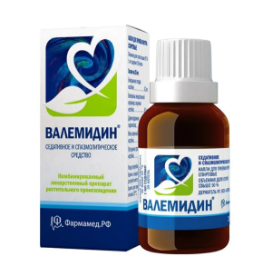 Купить: Валемидин 25 мл капли для внутреннего применения