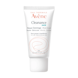Купить: Avene Cleanance 50 мл маска-скраб с AHA-BHA кислотами для глубокого очищения