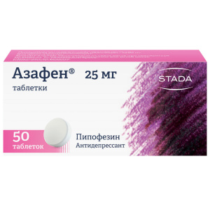 Купить: Азафен 25 мг 50 шт таблетки