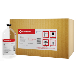 Купить: Натрия хлорид 0,9% 400 мл 15 шт раствор для инфузий