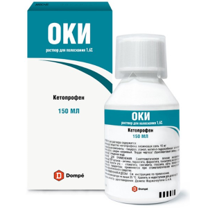 Купить: Оки 16 мг/мл 150 мл раствор для местного применения флакон с дозатором