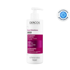 Купить: Vichy Dercos Densi-Solutions 400 мл шампунь для увеличения густоты и объема волос уплотняющий