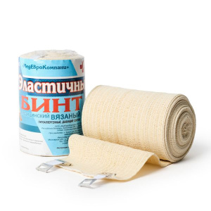 Купить: Мек бинт 10 см × 5 м эластичный медицинский компрессионный средней растяжимости