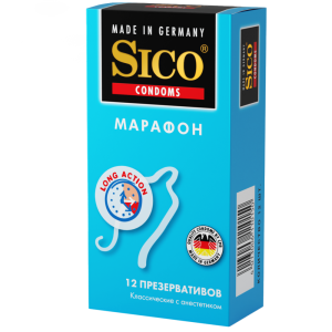 Купить: Sico Марафон 12 шт презервативы классические