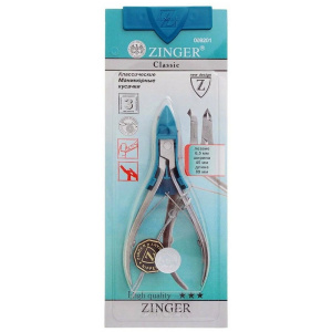 Купить: Zinger кусачки для кутикул широкие ручная заточка