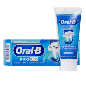 Купить: Oral-B Pro Kids 50 мл паста зубная для детей от 6 месяцев до 6 лет мягкий вкус