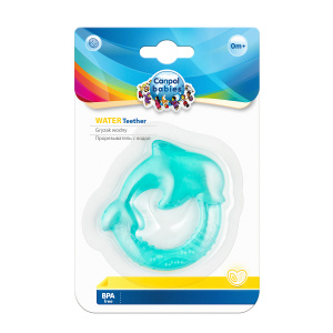 Купить: Canpol babies 1 шт прорезыватель для зубов водный охлаждающий дельфин зеленый 0+
