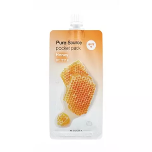 Купить: Missha Pure Source Pocket Pack 10 мл маска для лица ночная с экстрактом мёда