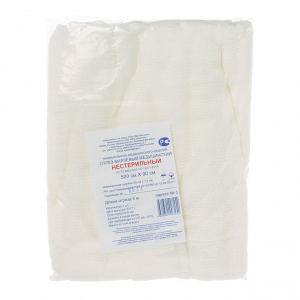 Купить: Навтекс марля медицинская 5 м х 90 см плотность 30 г/м²