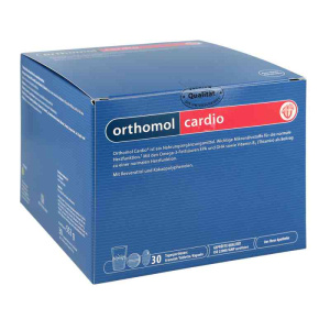 Купить: Ортомоль Кардио курс 30 дней порошок + капсулы + таблетки