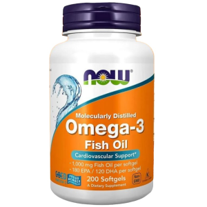 Купить: Now Foods Омега-3 1400 мг 200 шт капсулы