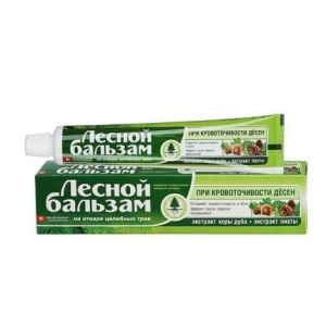 Купить: Лесной бальзам 75 мл зубная паста с дубом и пихтой