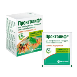 Купить: Проктолиф 10 шт медицинские салфетки