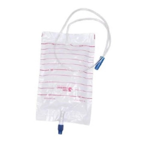 Купить: Мочеприемник 2 л одноразовый стерильный с крестовым краном и приводной трубкой