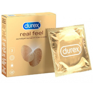 Купить: Durex Real Feel 3 шт презервативы для естественных ощущений