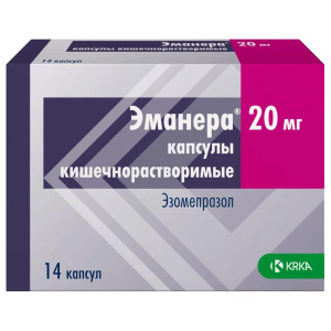 Купить: Эманера 20 мг 14 шт капсулы