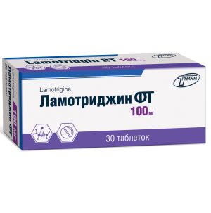 Купить: Ламотриджин ФТ 100 мг 30 шт таблетки