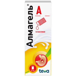 Купить: Алмагель А 10 мл 10 шт суспензия для внутреннего применения пакеты