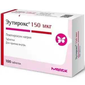 Купить Эутирокс 150 мкг 100 шт таблетки