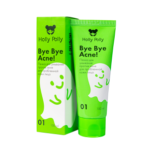 Купить: Holly Polly Bye Bye Acne 100 мл пенка для умывания против акне-воспалений