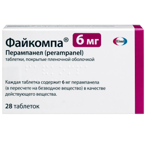 Купить: Файкомпа 6 мг 28 шт таблетки покрытые пленочной оболочкой