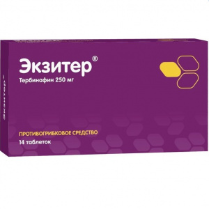 Купить: Экзитер 250 мг 14 шт таблетки