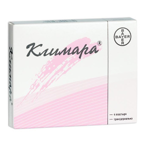 Купить: Климара 3,9 мг/12,5 кв см 4 шт трансдермальная терапевтическая система пластыри