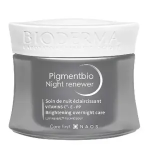 Купить Bioderma Pigmentbio 50 мл крем ночной осветляющий и обновляющий