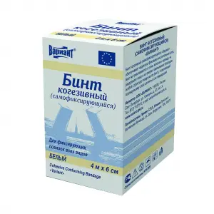Купить Бинт когезивный 4 м X 6 см