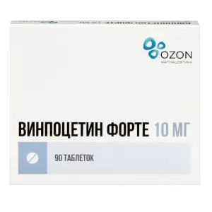 Купить Винпоцетин Форте 10 мг 90 шт таблетки