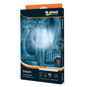 Купить: B.Well бандаж для коленного сустава размер L Артикул W-338 согревающий