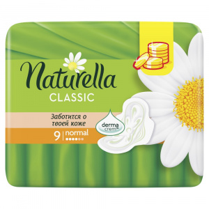 Купить: Naturella Classic Normal 9 шт прокладки с крылышками