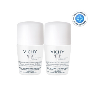 Купить: Vichy 50 мл 2 шт дезодорант шариковый для чувствительной кожи 48 ч